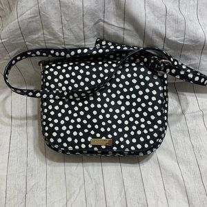 kate spade Black and White Dot Crossbody Bag